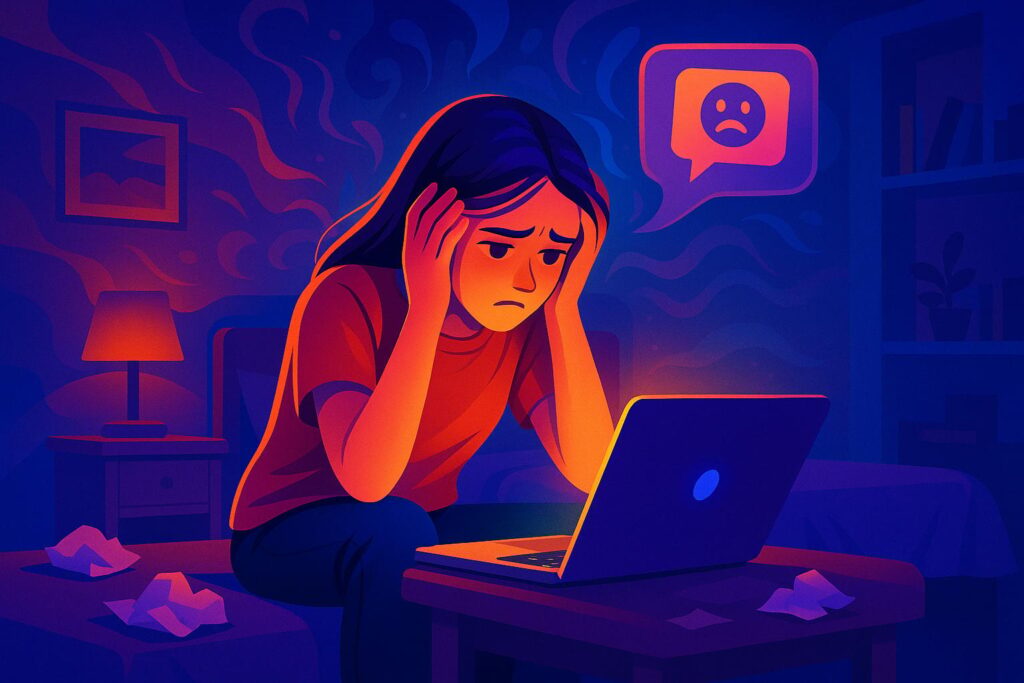 How Cyberbullying Triggers Anxiety in Teens